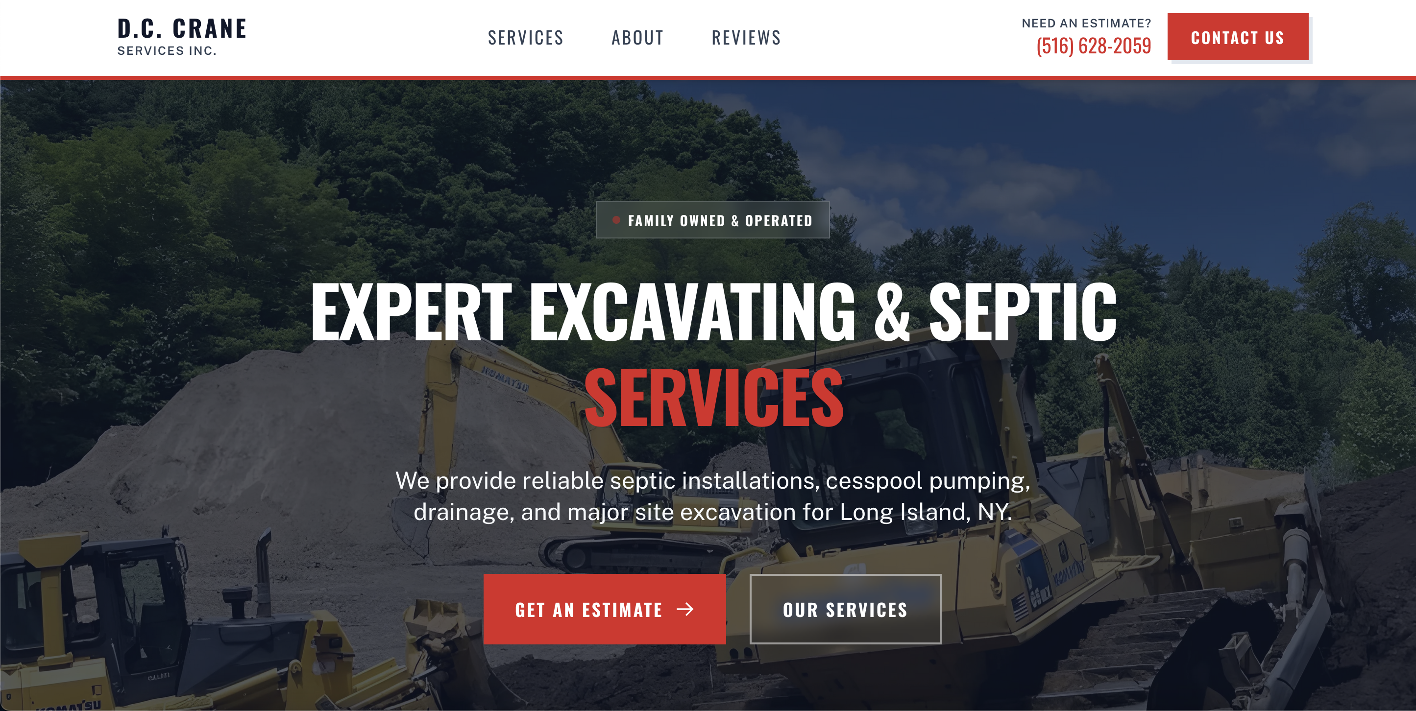 D.C. Crane Service website